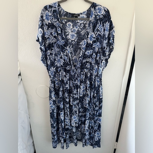 Torrid Floral Tie‎ Kaftan